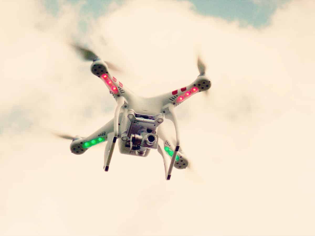 Dron fotograficzny wykorzystywany przez Grupę 5D z Bydgoszczy