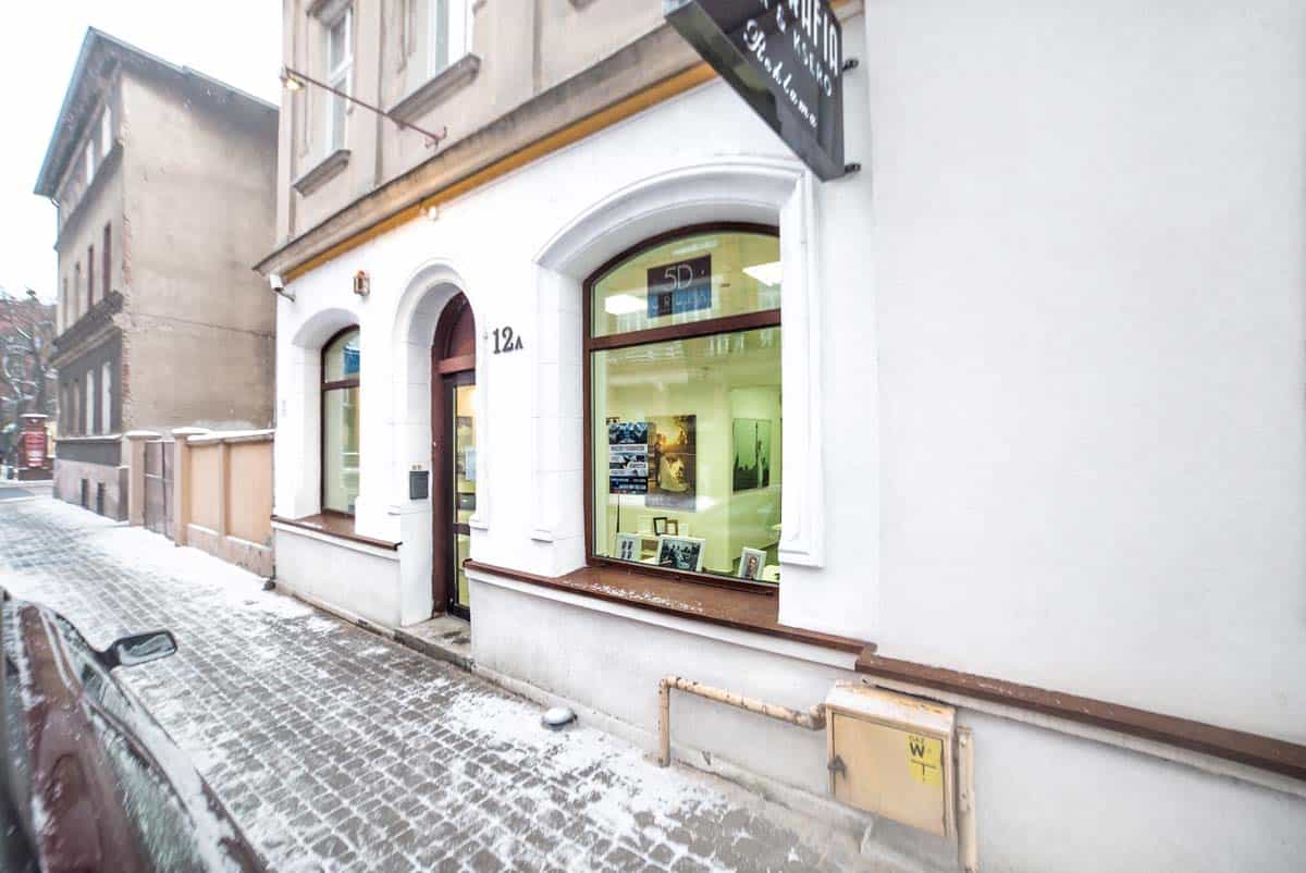 Studio fotograficzne ul. Unii Lubelskiej 12 - widok od ulicy